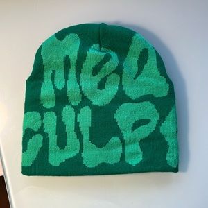 Mea Culpa Green Beanie